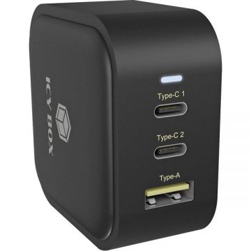 Incarcator Retea IB-PS103-PD Negru