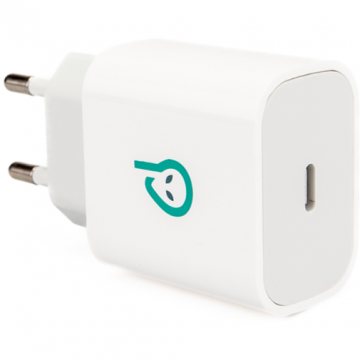 Incarcator Retea Quick Charge 20W USB Type-C Alb