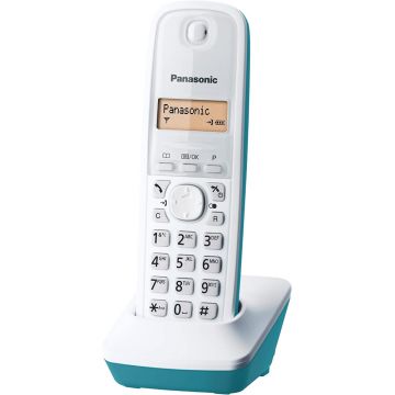 Telefon DECT Panasonic KX-TG1611FXC, Albastru