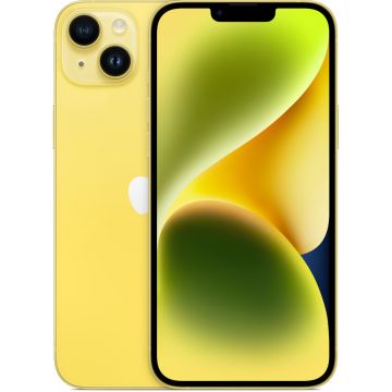 Telefon mobil Apple iPhone 14 Plus 5G, 256GB, Yellow