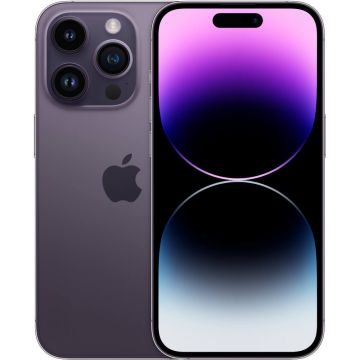 Telefon mobil Apple iPhone 14 Pro 5G, 128GB, Deep Purple