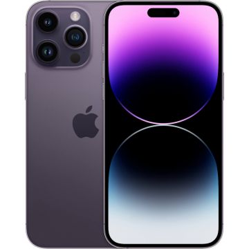 Telefon mobil Apple iPhone 14 Pro Max 5G, 128GB, Deep Purple