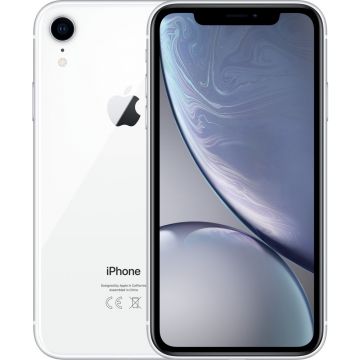 Telefon mobil Apple iPhone XR, 64GB, White, Reconditionat, Garantie 12 luni