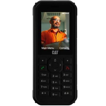 Telefon mobil CAT B40 LTE, Dual SIM, Negru