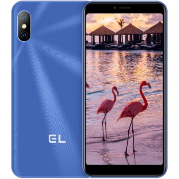 Telefon mobil EL 6C, 16GB, 1GB, Dual SIM, Albastru