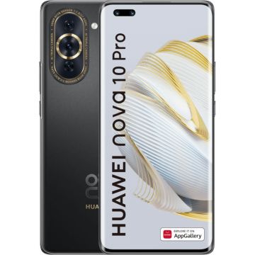 Telefon mobil Huawei nova 10 Pro, 256 GB, 8 GB RAM, Starry Black