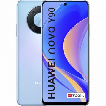 Telefon mobil Huawei nova Y90, 128 GB, 6 GB RAM, Crystal Blue