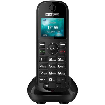 Telefon mobil MaxCom MM35D, Dual SIM, Negru