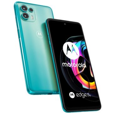 Telefon mobil Motorola Edge 20 Lite, 128GB, 8GB RAM, 5G, Dual SIM, Lagoon Green