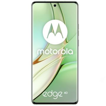 Telefon mobil Motorola Edge 40 5G, 256GB, 8GB RAM, Dual SIM, Leather Nebula Green