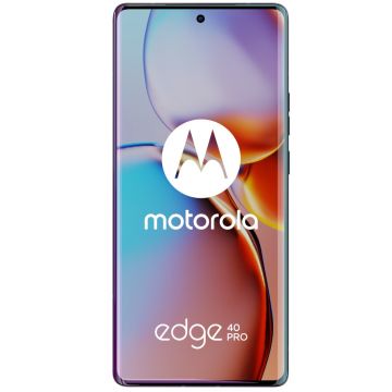 Telefon mobil Motorola Edge 40 Pro 5G, 256GB, 12GB RAM, Dual SIM, Interstellar Black