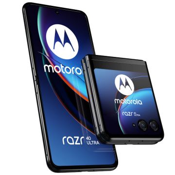 Telefon mobil Motorola Razr 40 Ultra 5G, 256 GB, 8 GB RAM, Dual SIM, Infinite Black