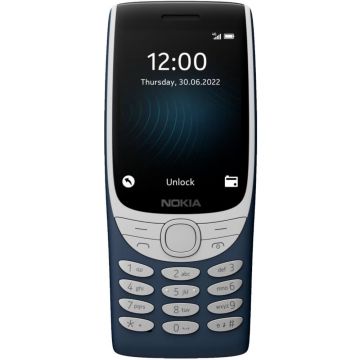 Telefon mobil Nokia 8210 4G, Dual SIM, Albastru