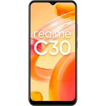 Telefon mobil Realme C30 4G, 32GB, 3GB RAM, Dual SIM, Denim Black