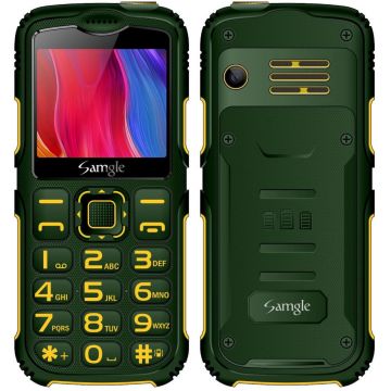 Telefon mobil Samgle Armor, Dual SIM, 3G, Verde