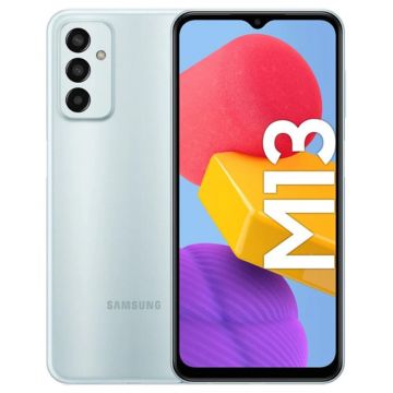 Telefon mobil Samsung Galaxy M13 4G, 128GB, 4GB RAM, Dual SIM, Albastru deschis