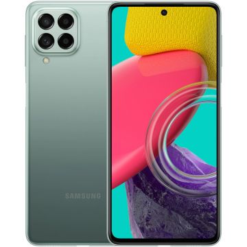 Telefon mobil Samsung Galaxy M53 5G, 128GB, 8GB, Dual SIM, Verde