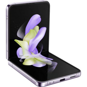Telefon mobil Samsung Galaxy Z Flip4 5G, 512GB, 8GB, Dual Sim, Bora Purple