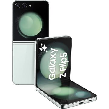 Telefon mobil Samsung Galaxy Z Flip5 5G, 512GB, 8GB RAM, Mint