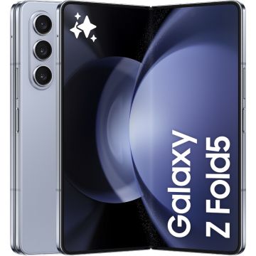Telefon mobil Samsung Galaxy Z Fold5 5G, 256GB, 12GB RAM, Icy Blue