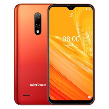 Telefon mobil Ulefone Note 8, 16GB, 2GB, Dual SIM, Portocaliu