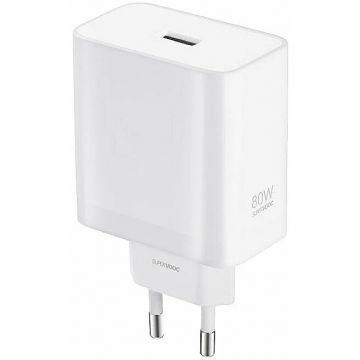 Adaptor Priza SUPERVOOC 80W Alb