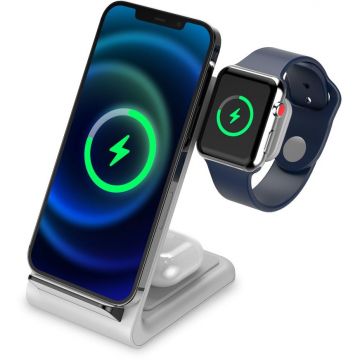 Incarcator A20, 15W, Cablu USB-C 1m inclus, Alb