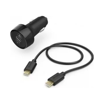 Incarcator auto USB-C 18W Negru