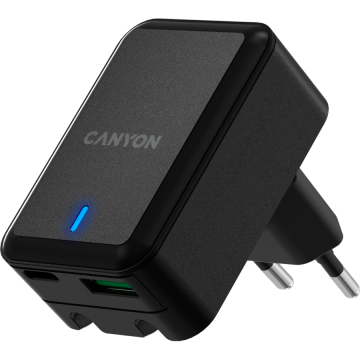 Incarcator CNS-CHA20B Quick Charge 3.0 18W Black