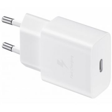 Incarcator Fast Charger 15W port USB Type-C Alb