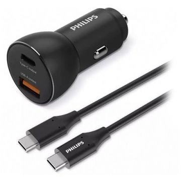 Incarcator INCARCATOR AUTO USB -A SI USB TYPE C