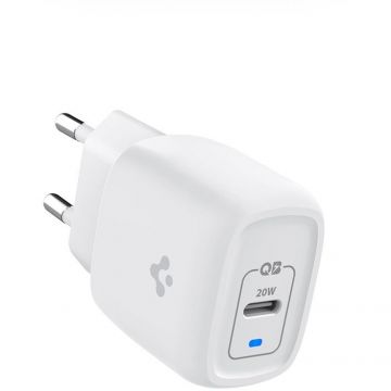 Incarcator PE2C10CL, USB-C, Power Delivery 20W, Cablu Lightning 1m inclus, Alb