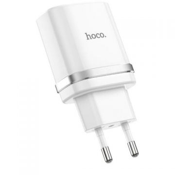 Incarcator retea C12Q Smart USB 2.4A Alb
