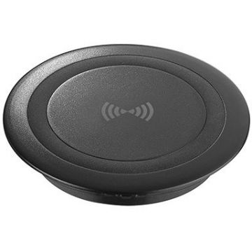 Incarcator Wireless DWC01 Pentru Birou Incorporabil Negru