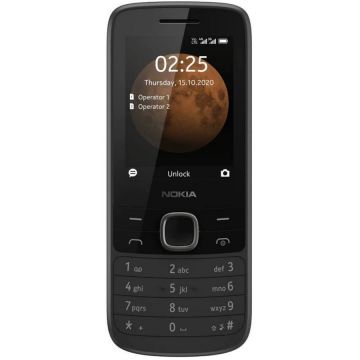 Telefon mobil 225 4G Dual Sim 2.4inch 64MB 128MB Negru