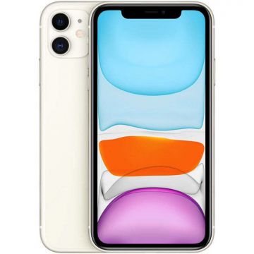 Telefon mobil iPhone 11 128GB fara incarcator si casti White Telefon mobil iPhone 11 128GB fara incarcator si casti White