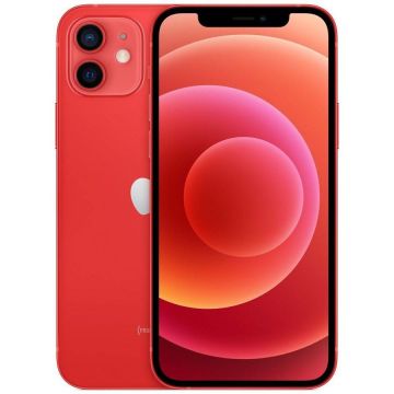 Telefon mobil iPhone 12 128GB Dual Sim (PRODUCT)RED Telefon mobil iPhone 12 128GB Dual Sim (PRODUCT)RED