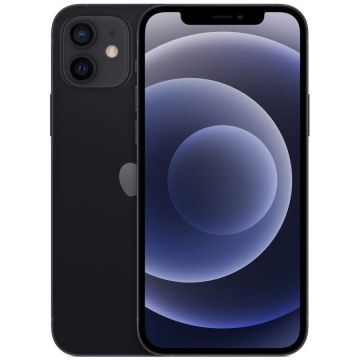 Telefon mobil iPhone 12 64GB Dual Sim Black Telefon mobil iPhone 12 64GB Dual Sim Black