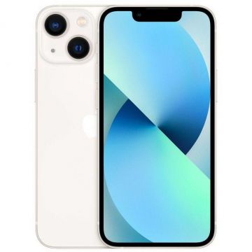 Telefon mobil iPhone 13 128GB Dual Sim Starlight Telefon mobil iPhone 13 128GB Dual Sim Starlight