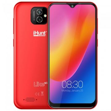 Telefon mobil Like 10 16GB 1GB RAM Dual Sim 3G Red