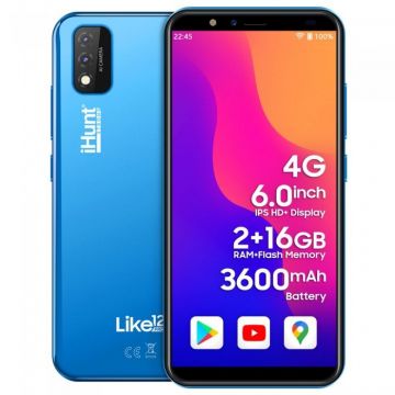 Telefon mobil Like 12 PRO 16GB 2GB RAM Dual Sim 4G Blue