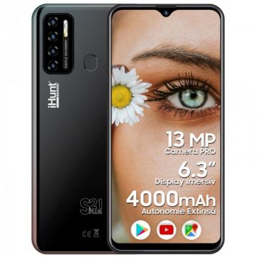 Telefon mobil S21 Plus 16GB 2GB RAM Dual Sim Dual Sim 3G Black