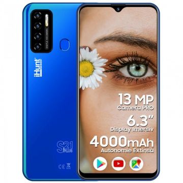 Telefon mobil S21 Plus 16GB 2GB RAM Dual Sim Dual Sim 3G Blue