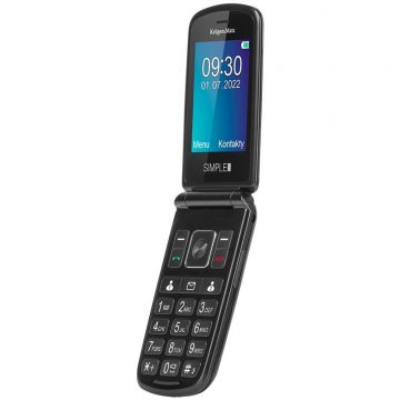 Telefon Mobil Simple 929  GSM Seniori Negru
