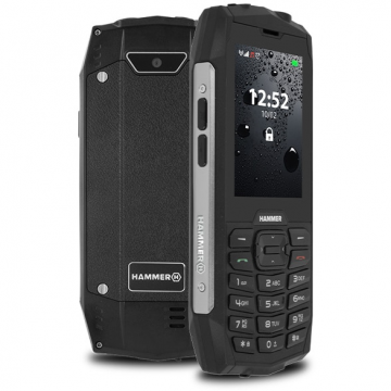 Telefon mobil TEL000486 Hammer 4 Dual Sim 2.8inch  Negru/Argintiu