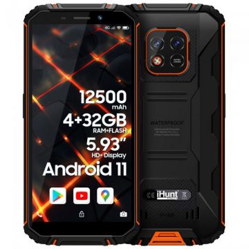 Telefon mobil TITAN P13000 2022 32GB 4GB RAM Dual Sim 4G Orange