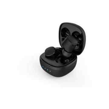 Casti Stereo Wireless AHR162 DeepBass Androide IOs PC Bluetooth 5.0 Negre