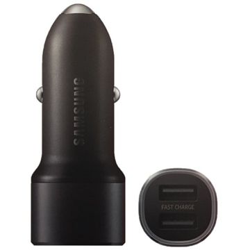 Incarcator Auto EP-L1100NBEGWW Dual USB Fast Charging Negru