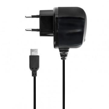 Incarcator retea Basic Line Travel 2A microUSB Black