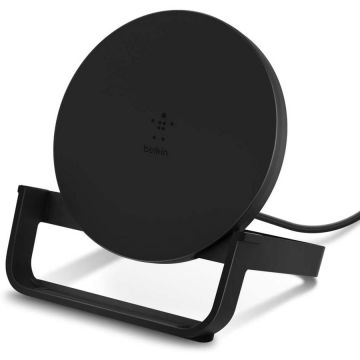 Incarcator Stand WIB001VF Wireless 2x 10W Black